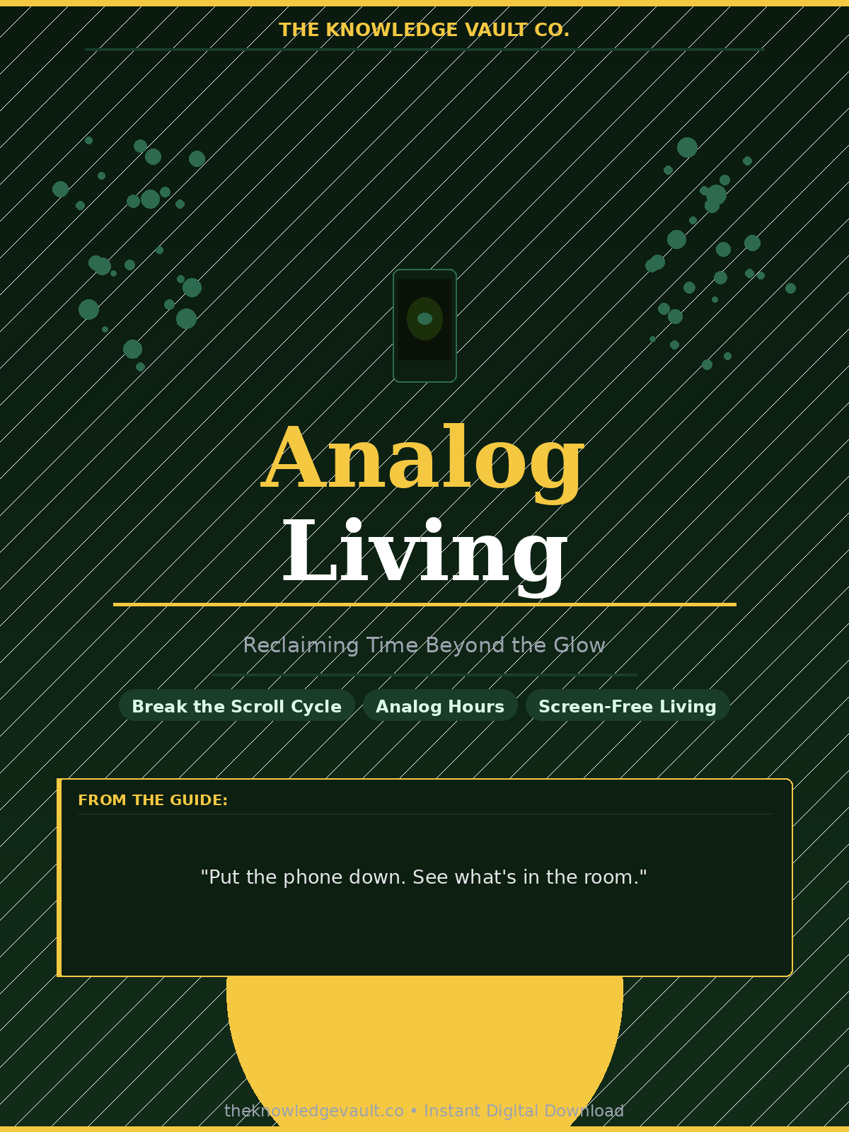 Analog Living: Reclaiming Time Beyond the Glow